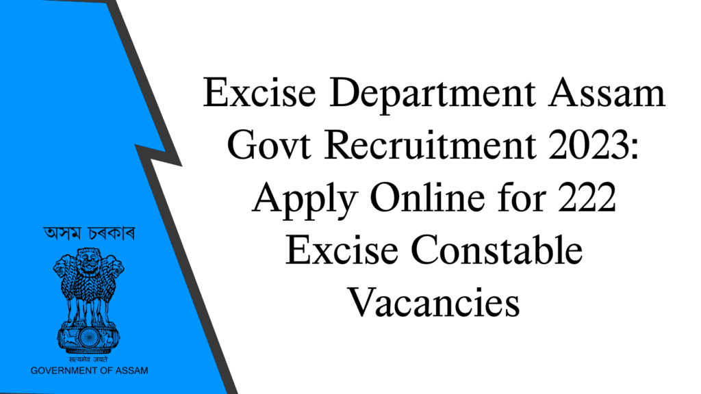 Excise Department Assam