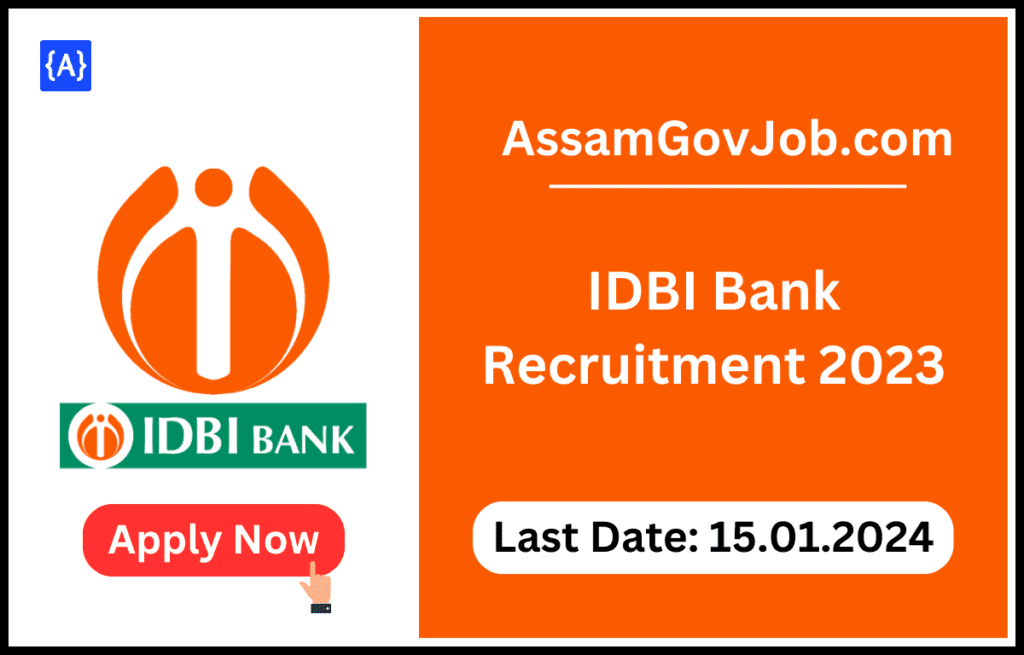 IDBI Bank Recruitment 2023