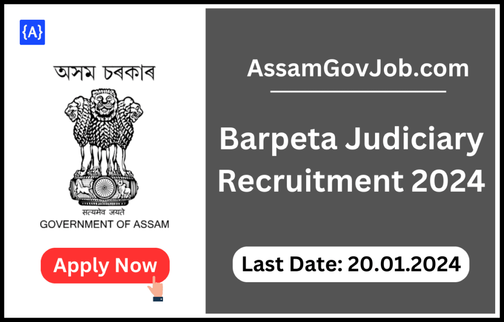 Barpeta Judiciary Recruitment 2024