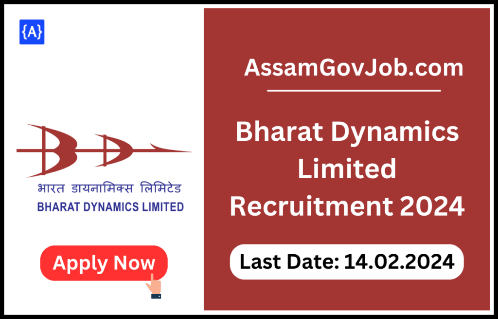 Bharat Dynamics Limited Recruitment 2024