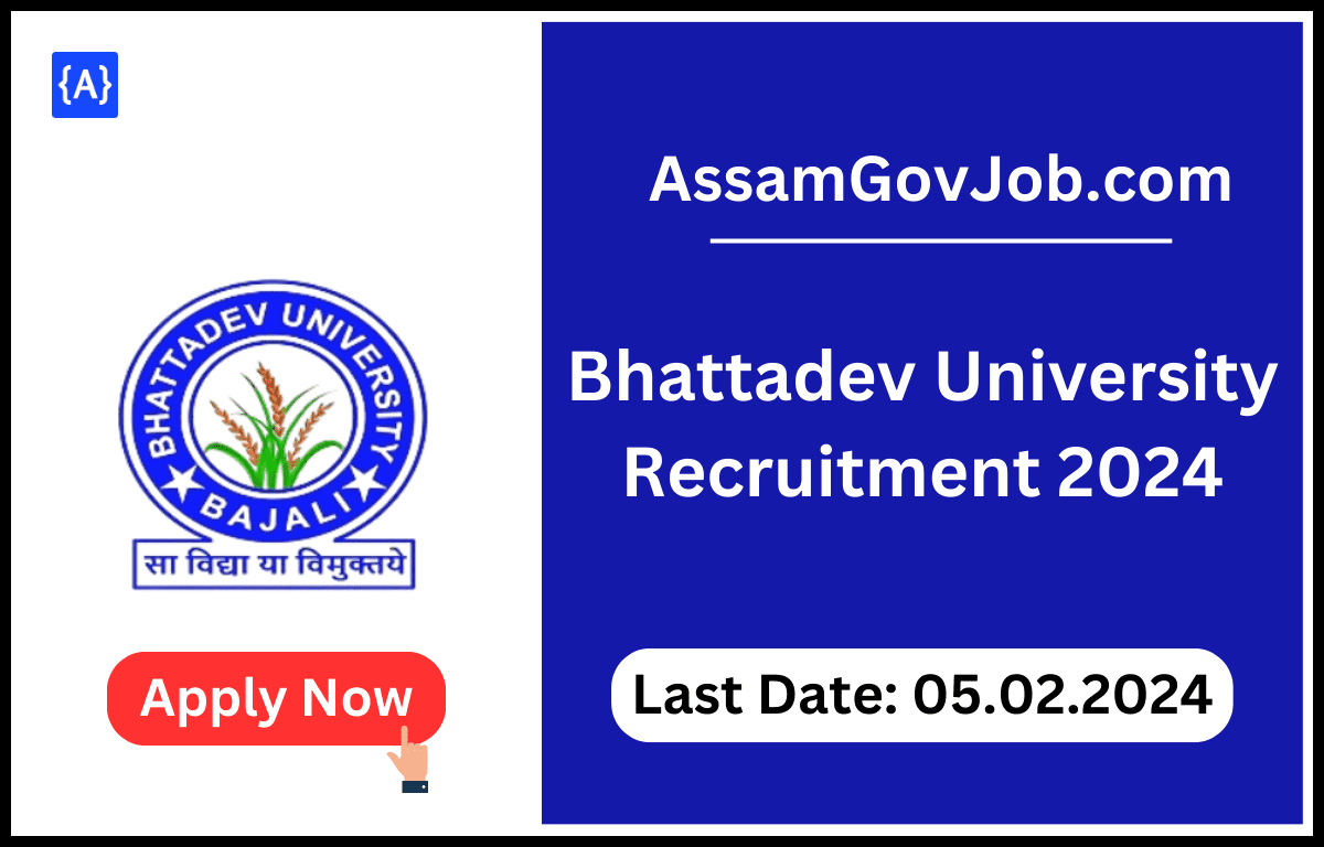 Bhattadev University Recruitment 2024