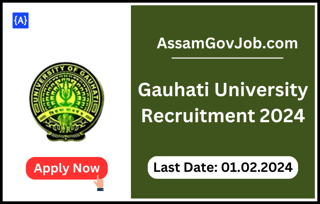 Gauhati University Recruitment 2024