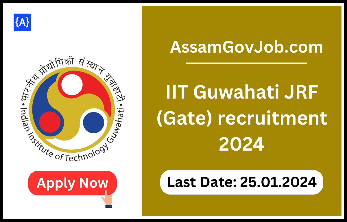 IIT Guwahati JRF (Gate) recruitment 2024