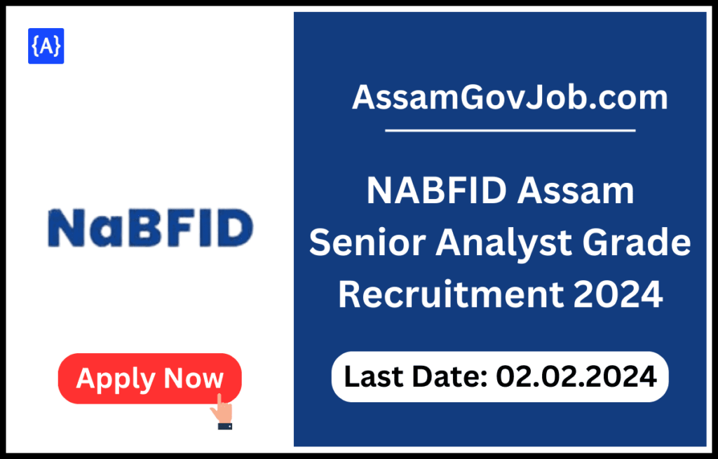 NABFID Assam Senior Analyst Grade Recruitment 2024