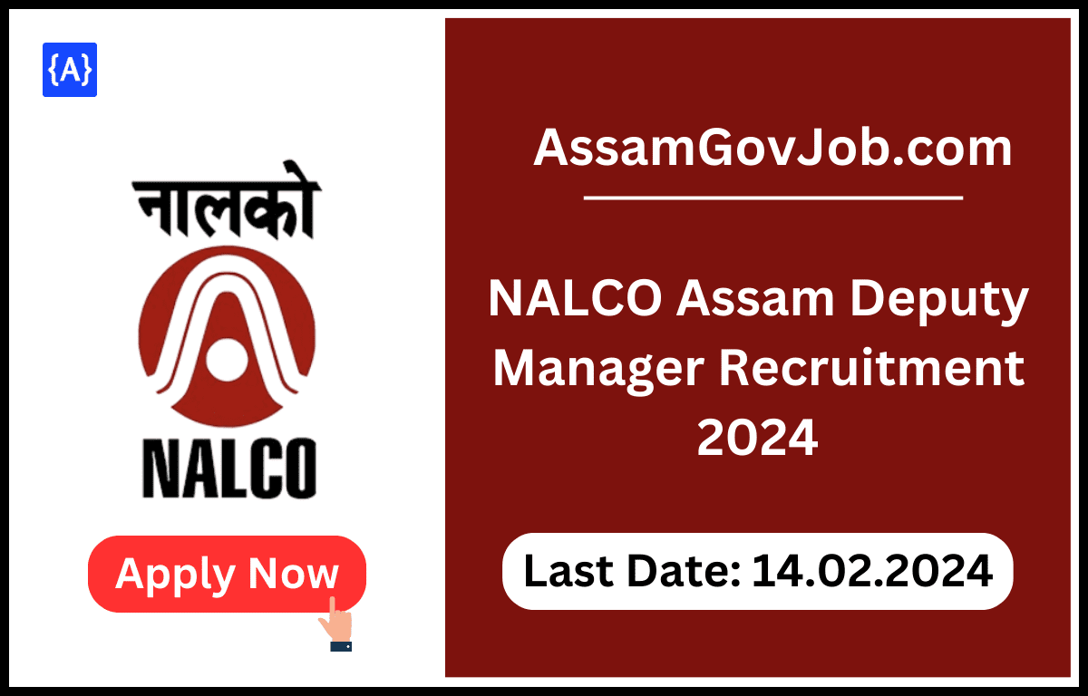 NALCO Assam Deputy Manager Recruitment 2024